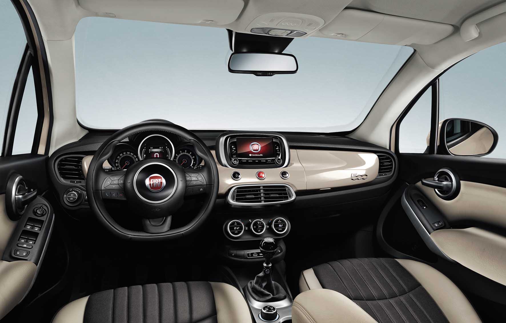 Fiat 500X interni plancia 1