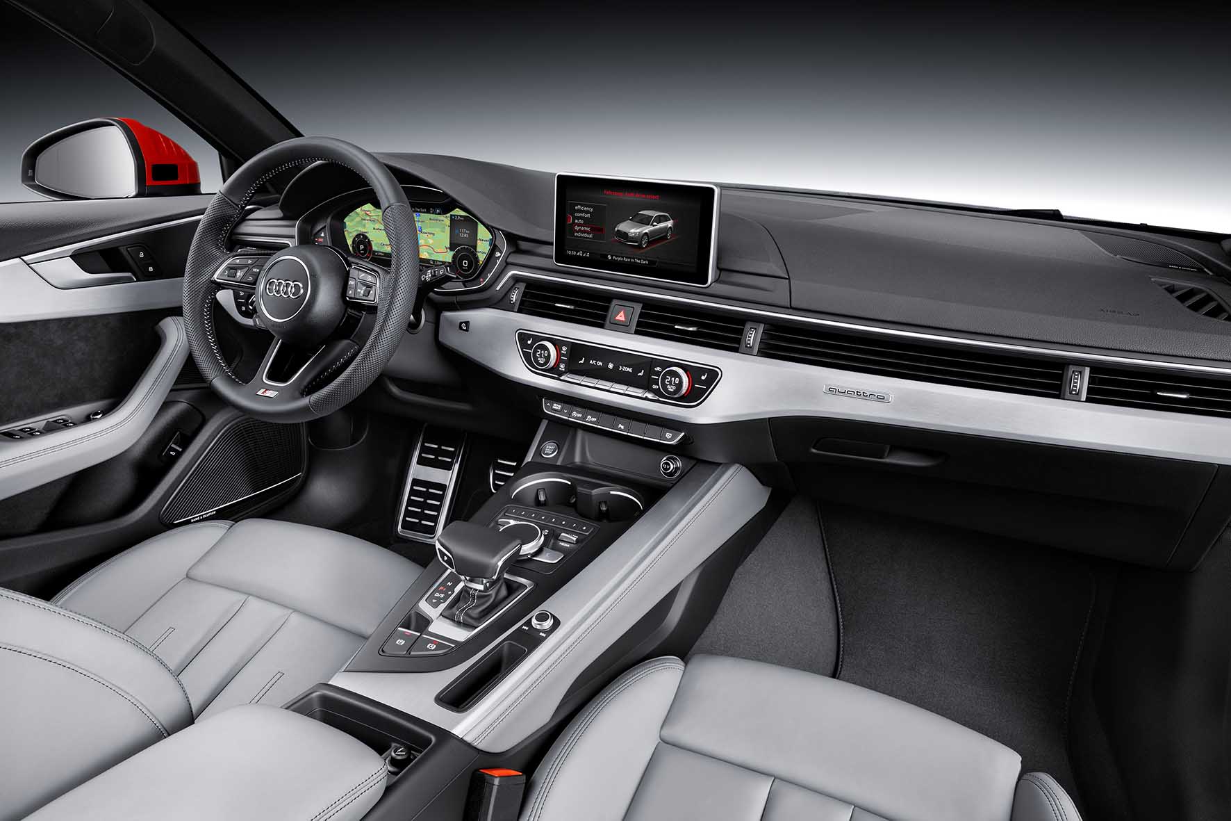 Audi New A4 2015 interni 2