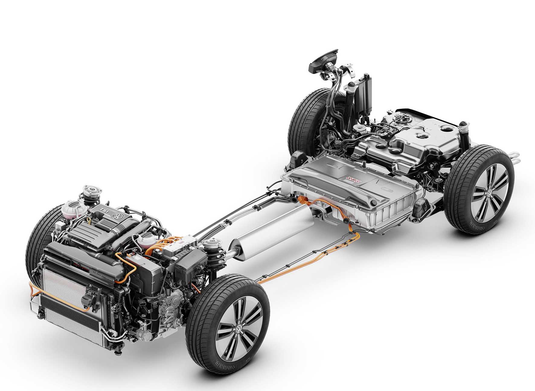 Vw 2015 Passat GTE Variant schema meccanico 2