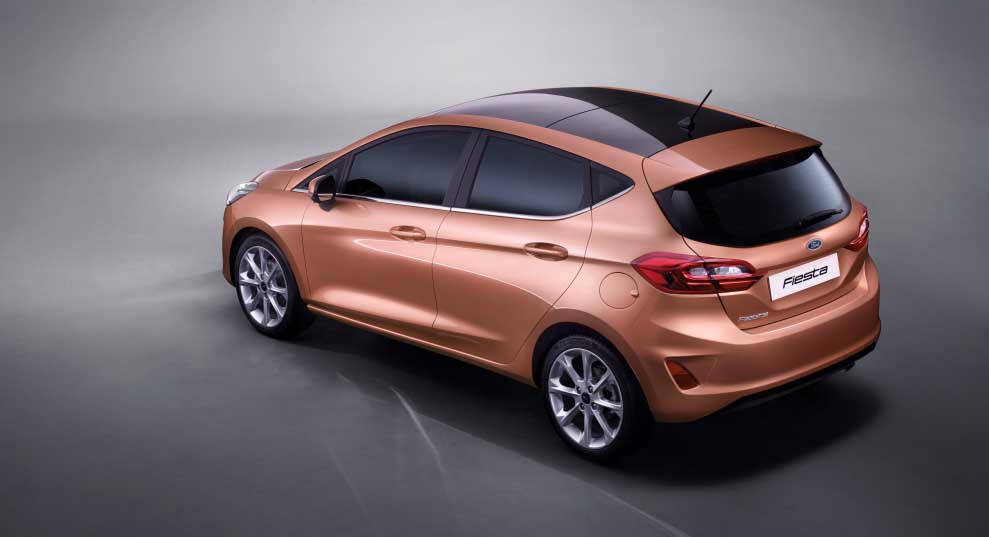 FORD FIESTA TITANIUM 34 REAR