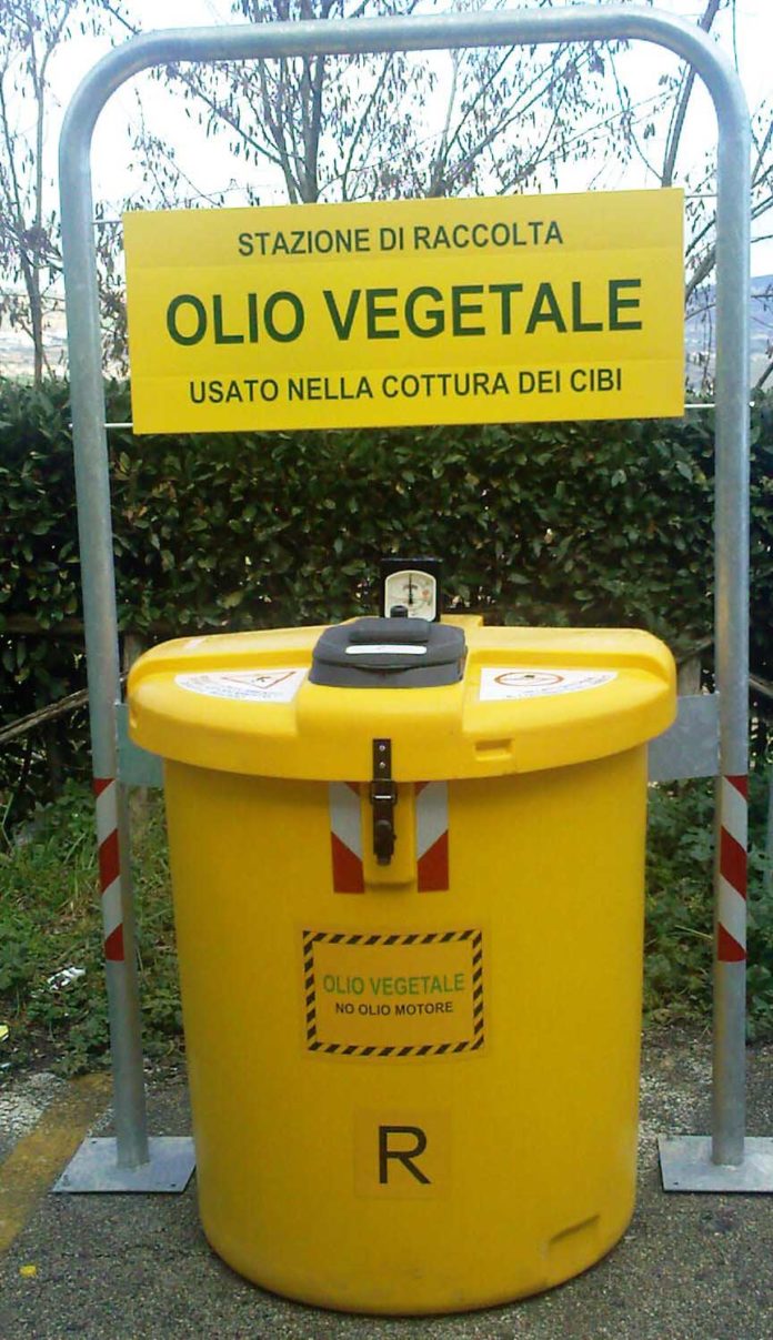 Riciclaggio oli vegetali