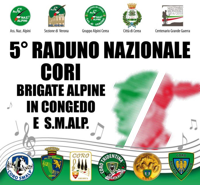 V raduno nazionale Cori di Brigate Alpine