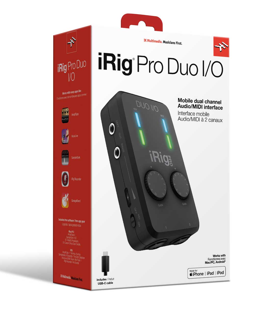 IK Multimedia iRig Pro Duo I/O