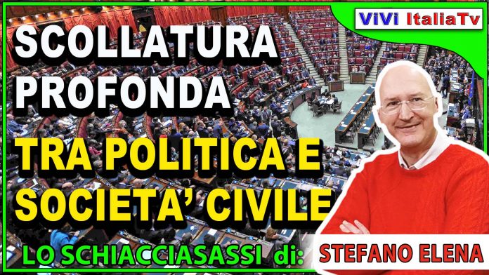 scollatura tra società e politica