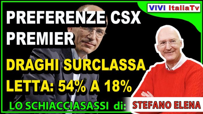 draghi surclassa letta